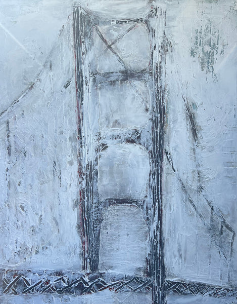 Golden Gate in black and white 2