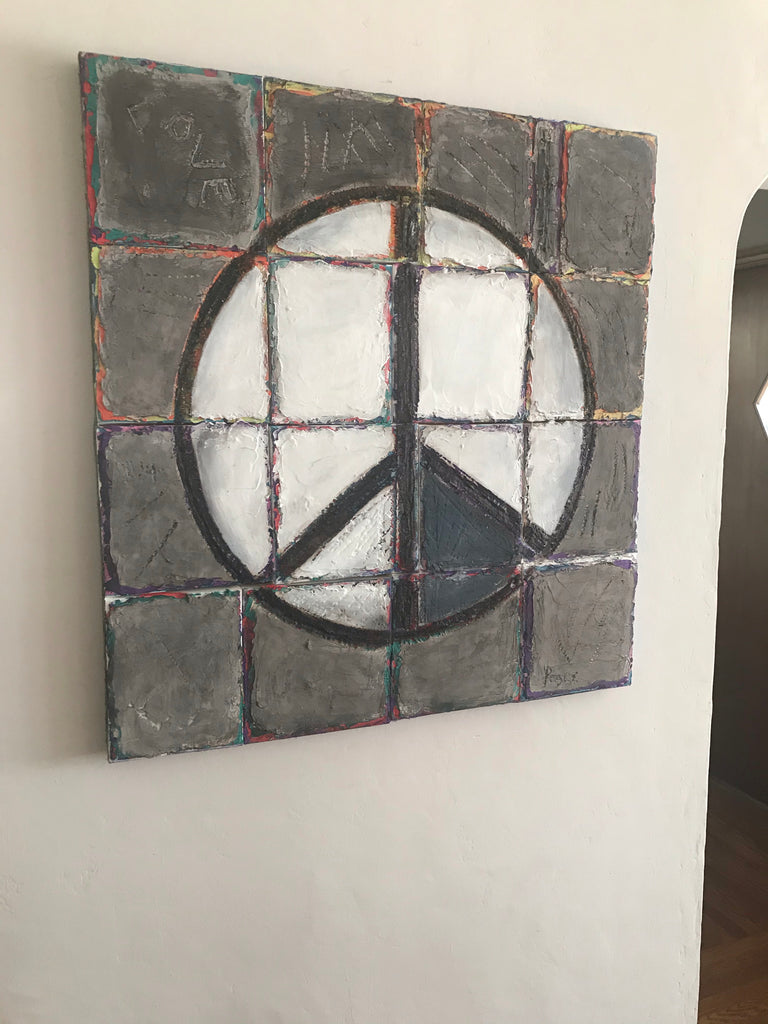 Peacefully