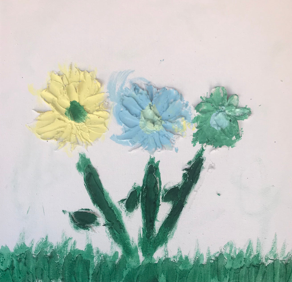 Ready to Paint- spring flowers