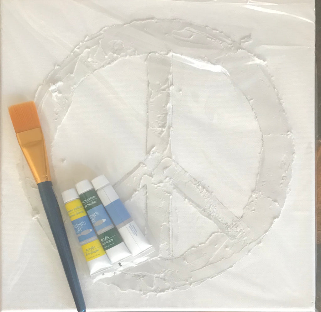 Product.    ARTLAYERS -Ready to Paint- Peace sign