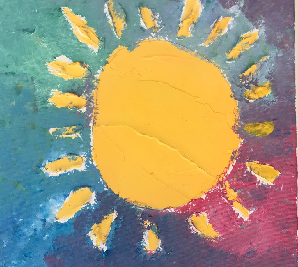 Ready to Paint- sunshine